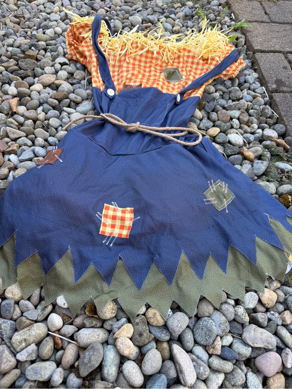 Women's Scarecrow Halloween Dress